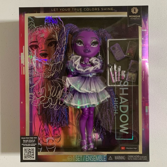 Shadow High Fashion Monique Verbena Doll with Accessories-New - Picture 5 of 9